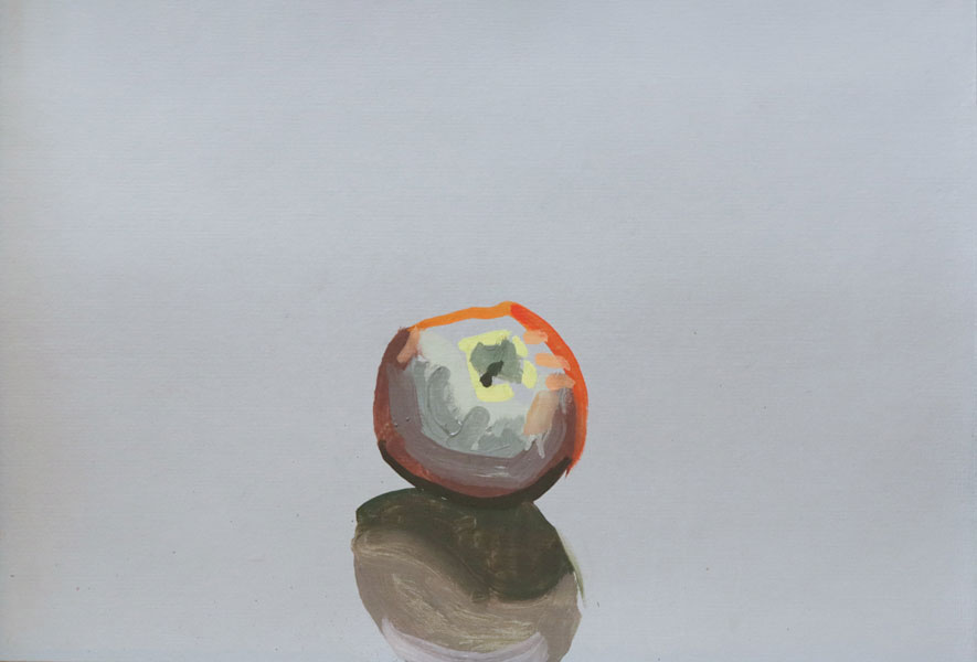 1122.-Яблоко,-35х50,км,-оригинал-,1986